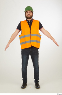 Arron Cooper Worker A Pose A Pose helmet reflective vest…